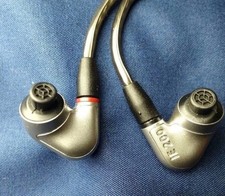 Sennheiser IE 200 In Ear Wired Headphone Black From Japan USED