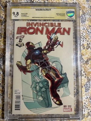 Invincible Iron Man # 1 Marvel Comics 2015 CBCS 9.8 (not CGC)