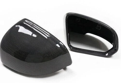 Сменная крышка бокового зеркала заднего вида из настоящего углеродного волокна для Volvo XC40 2019-2023 годов выпуска - Изображение 4 из 4