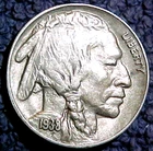 1938-D/D BUFFALO NICKEL...FREE SHIPPING!......MIN. BID .01 & NO RESERVE!
