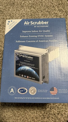#ad ActivePure Air Scrubber Ozone Free HVAC Whole Home Air Purifier 9960052 $400.00