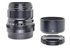 FUJIFILM XF 50mm f/2 R WR Lens Black 