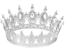 Corona para mujer, tiara de corona de reina para fiesta de princesa