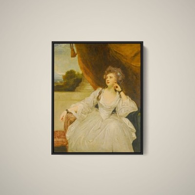 Joshua Reynolds - Portrait of Elizabeth Falconer, Mrs Stanhope, as Contemplation