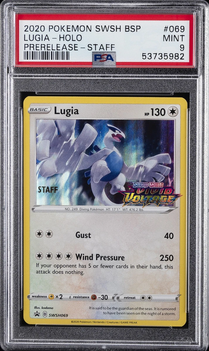 Lugia Pokmon TCG Professional Sports Authenticator (PSA) Grade 9 Individual Trading Card Games for sale - eBay Lugia Pokmon TCG Professional Sports Authenticator (PSA) Grade 9 Individual Trading Card Games for sale - eBay