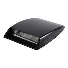 Universal Decorative Air Intake Scoop Bonnet Vent Sticker Cover ABS Car Hood