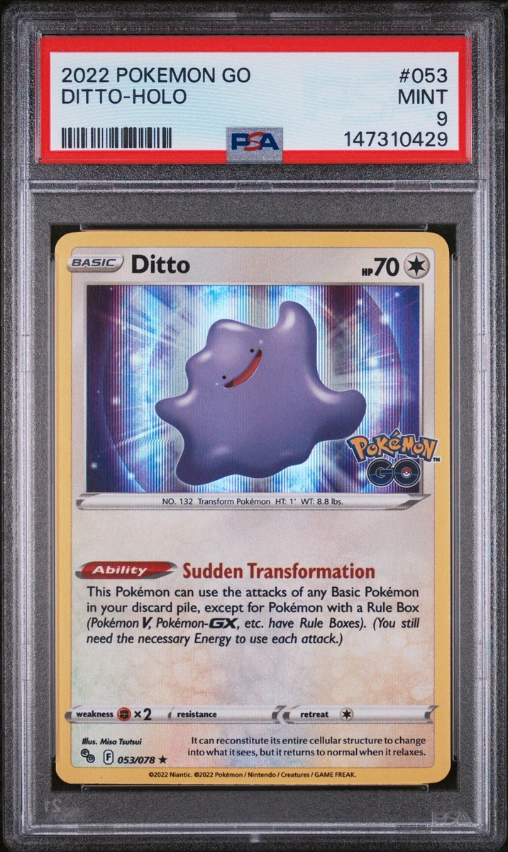 Pokmon Ditto Individual Trading Cards for sale | eBay
