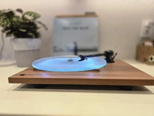 Pro-Ject T1 SB Phono Turntable - Walnut / Ortofon Stylus 30 **Holiday Price Drop