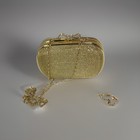 Gold Mesh,Y2K Retro-Chic Crystal Embellished Deco Bow Clasp, Xbody, Clutch — photo 1
