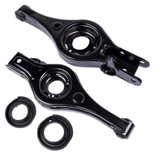 Black L & R Lower Rear Suspension Control Arm for 2011-16 Kia Sportage 2.0L 2.4L