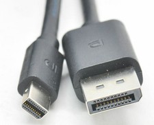 NEW LOT OF 10 DELL MINI DISPLAY PORT MALE TO DISPLAYPORT MALE DP CABLE 6FT