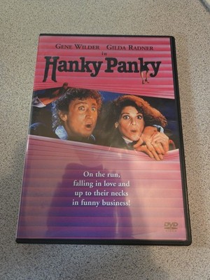 Hanky Panky -1982 (DVD, 2002) Gene Wilder Gilda Radner Comedy, WS