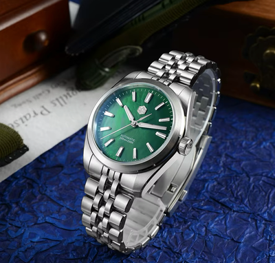 #ad San Martin New 39mm MOP Dial SN0144 GX 4 Automatic Watch $355.00