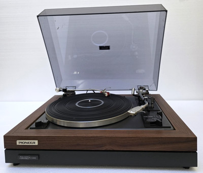 Pioneer Turntable PL-A45D Record Player Tested Vintage, Japan, See Video & Read!