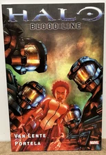 Halo: Blood Line Graphic Novel Marvel 2010 Fred Van Lente Portela