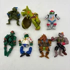 Vintage TMNT Action Figure Broken Missing Pieces Lot of 7 Bebop Rocksteady