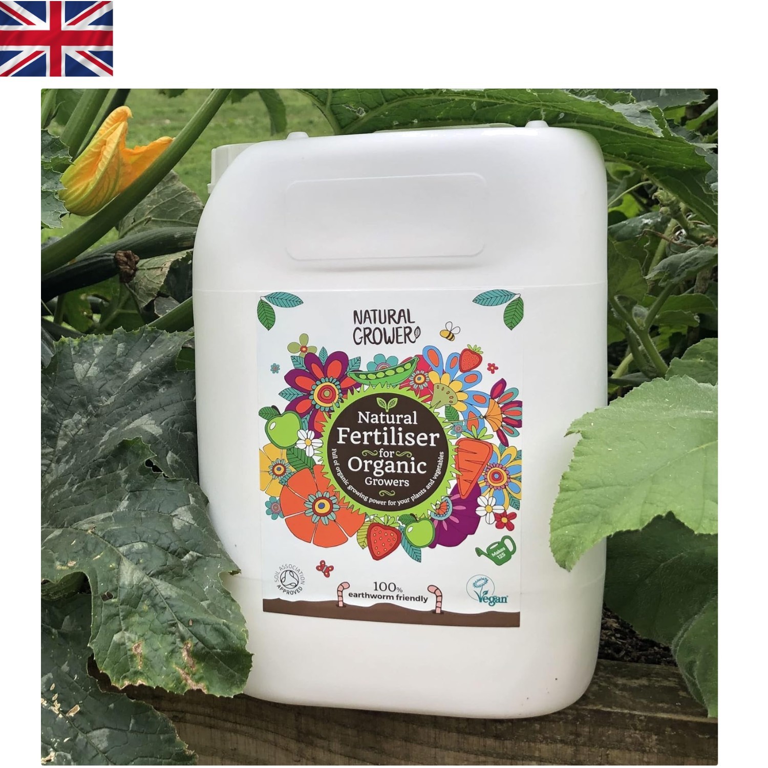 SA Approved 10L Liquid Organic Fertilizer for Healthier Plants & Higher Yields
