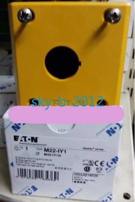 1 PCS NEW     Emergency Stop Button Empty Box M22-IY1 *tm