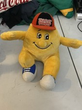 Vintage Humpty Dumpty Potato Chips Plush Stuffed Toy Mascot Brand Logo RARE