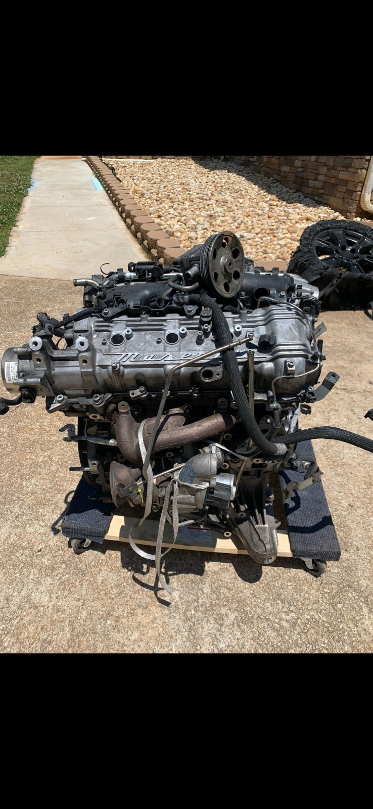 14-17 Maserati Ghibli Quattro SQ4 3.0 AWD Turbo Engine Motor 