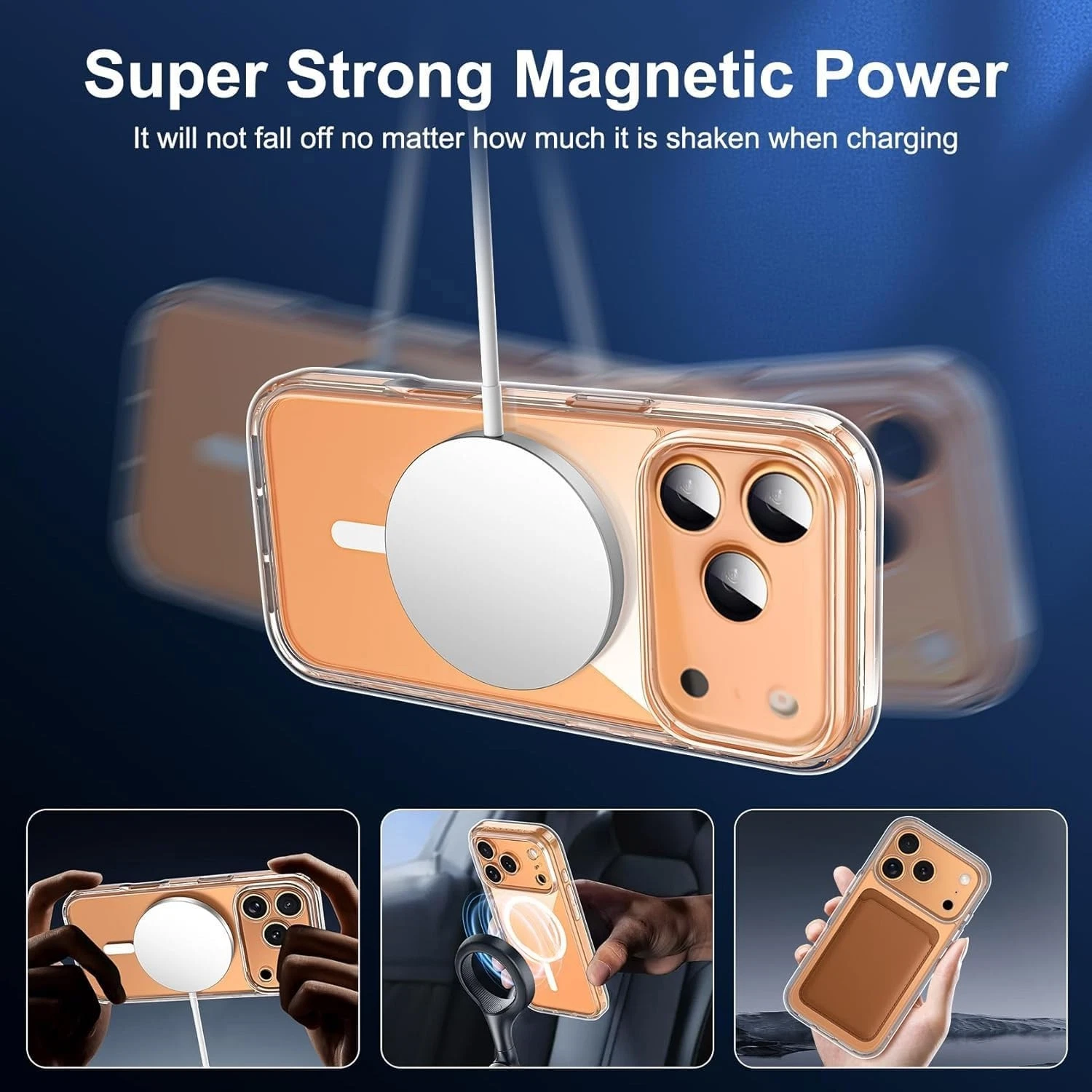 17 Air Shockproof Bumper Phone Case For IPhone Pro Max With Screen Protector_voghion.com