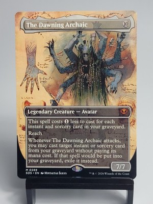 Magic The Gathering - Secrets of Strixhaven - The Dawning Archaic - Borderless
