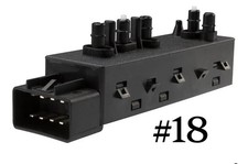 Power Seat Switch Front Left Driver Side 8 Way 25974714 Fits 2010-2018 Camaro...