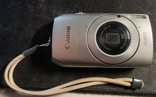 Canon PowerShot SD4000 IS 10MP Digital Camera Silver No battery, No SD Card