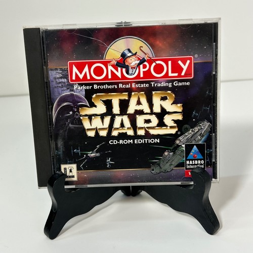 Monopoly Star Wars CD-ROM PC Game 1997 Windows 95 LucasArts Hasbro ...