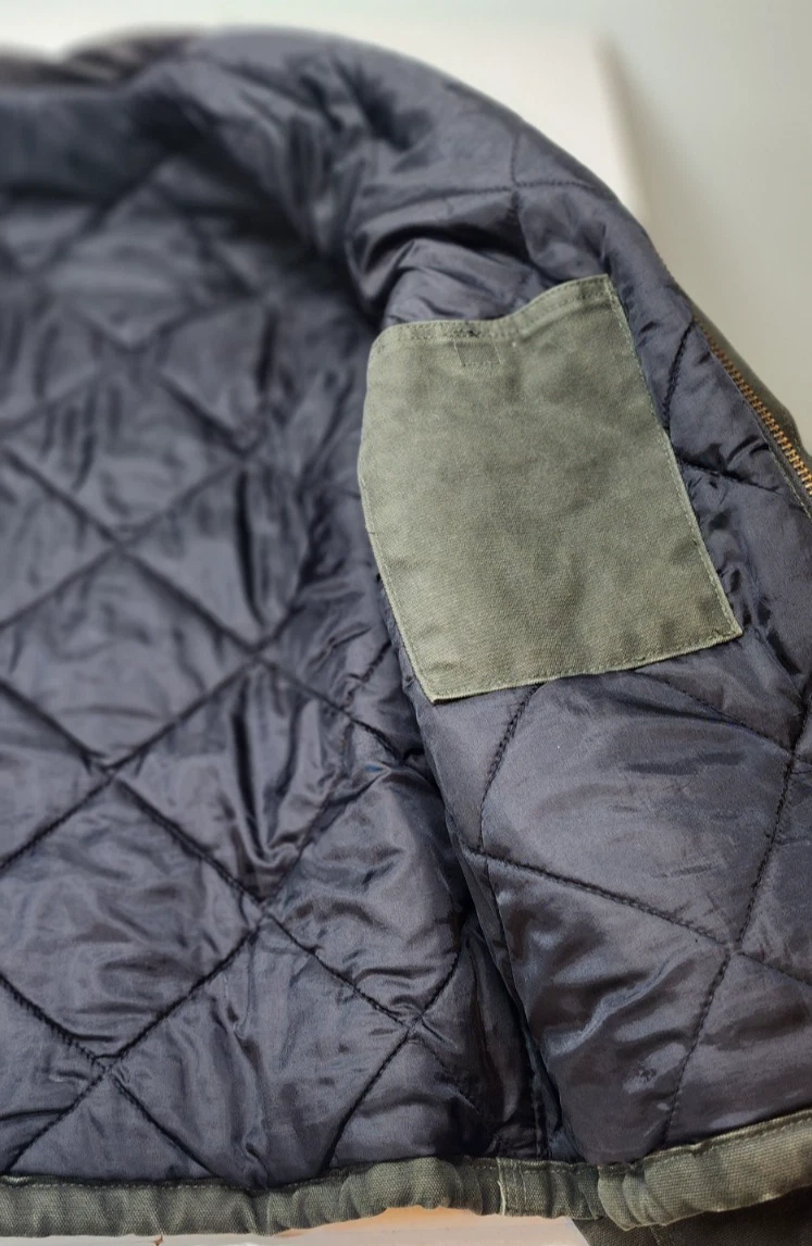 Vintage Carhartt J22 MOS Jacket Men's XL Moss Green Sandstone Arctic Quilt Lined image 9