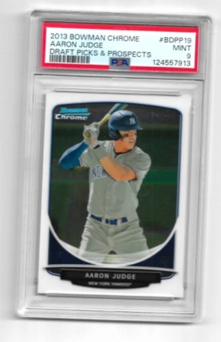 2013 BOWMAN CHROME DP PROSPECTS AARON JUDGE PSA 9 ROOKIE #BDPP19 1ST