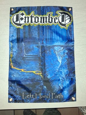 Entombed Left Hand Path  2ft Tall Banner Flag Poster