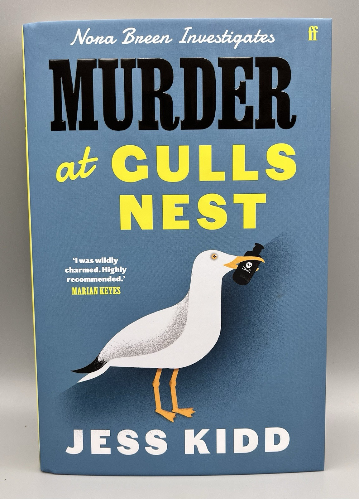 SIGNED - Murder At Gulls Nest By Jess Kidd Stencilled Edge New 1st Edit Hardback