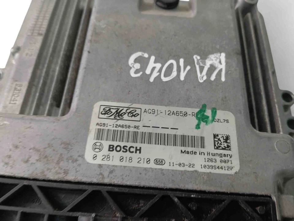 Centralina motore FORD S-MAX WA6 ECU 0281018210 2012 30312516 - Immagine 2 di 4