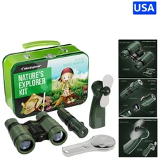 Magical 8-in-1 Nature Explorer Kit for Outdoor Play & Adventure - Ages 6-8