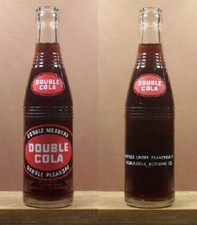 Double Cola Vintage ACL 8 ounce Soda Pop Bottle Seminole Flavor Company 216
