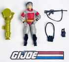 1987 GI Joe Sneak Peak Action Figure Near Complete - Hasbro