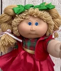 Cabbage Patch Doll Kid Coleco Blond Blue Eyes