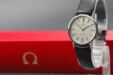 1974 MINT / Box OMEGA De Ville 24mm 511.0392 Manual Silver Dial Women's Vintage