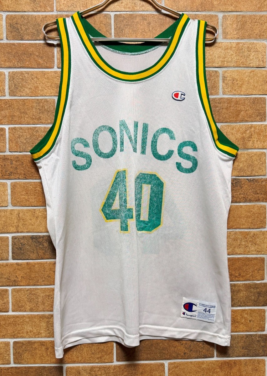 SEATTLE SUPERSONICS #40 SHAWN KEMP BASKETBALL SHIRT JERSEY