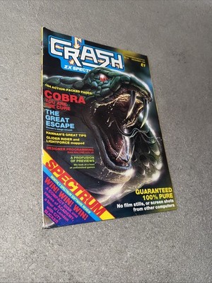 CRASH MAGAZINE ISSUE 35 ZX SPECTRUM  DECEMBER  1986