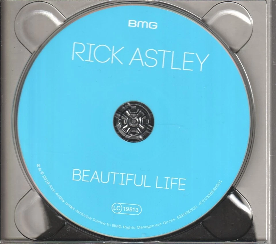 Rick Astley Beautiful Life CD Europa BMG 2018 Im Digipak Mit Booklet 538395502 - Bild 3 von 3