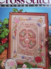 Sept Oct 89 Cross Stitch Country Crafts Magazine Vintage Cross Stitch Patterns