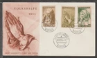 ✔️ GERMANY SAAR 1955. RARE FDC COVER