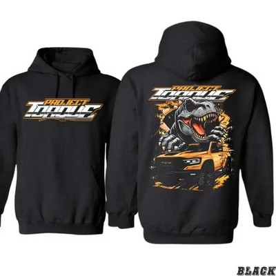 Project Torque Offroad Monster Truck Design Black shirt