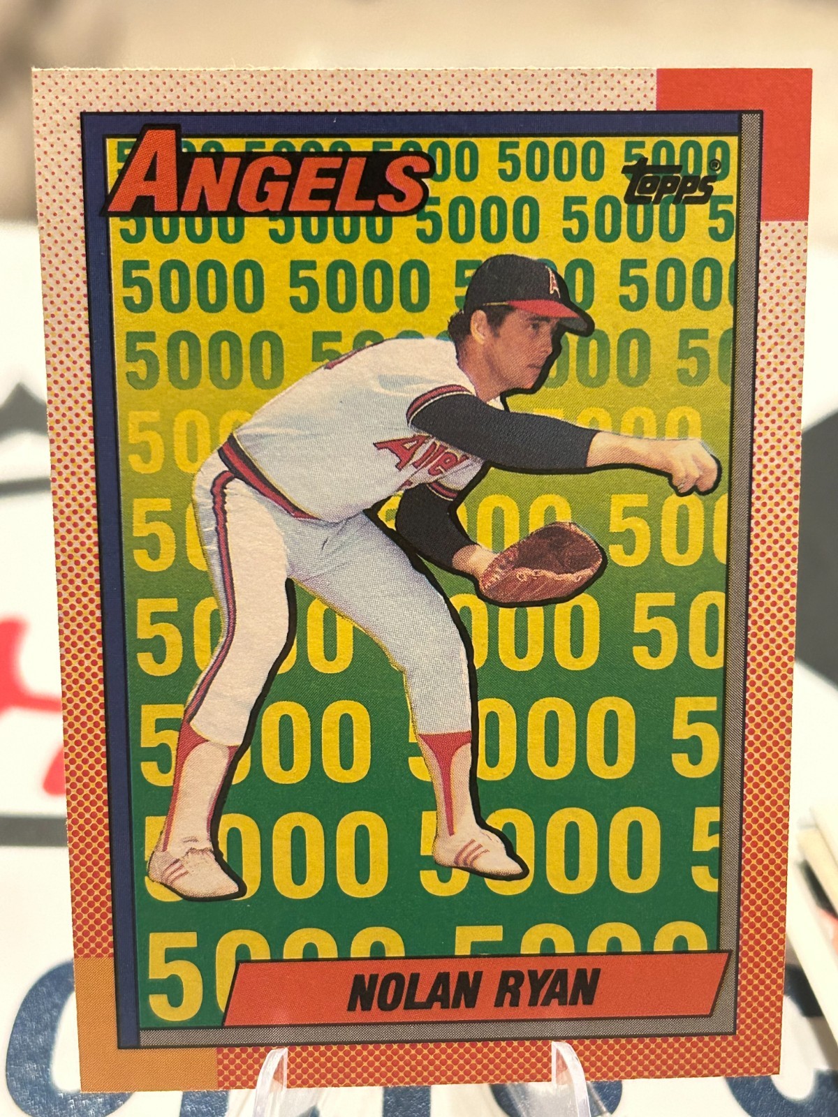 Nolan Ryan 1990 Topps 5000 Strikeouts #3! 2 Card Min! See Desc!
