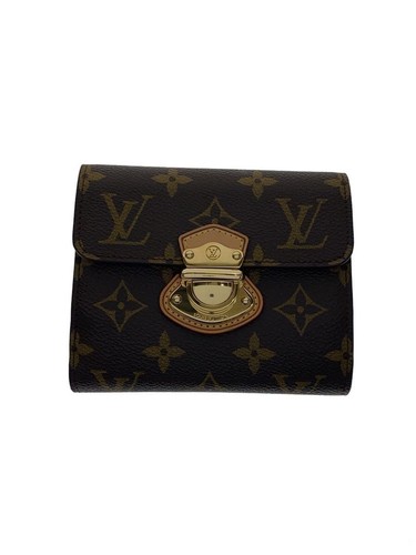 Louis Vuitton Fold-type Wallet Portefeuille Joy Monogram Canvas PVC BRW Used