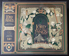 Władca Pierścieni The Land of Middle Earth Puzzle Władca Pierścieni NOWY ORYGINALNE OPAKOWANIE