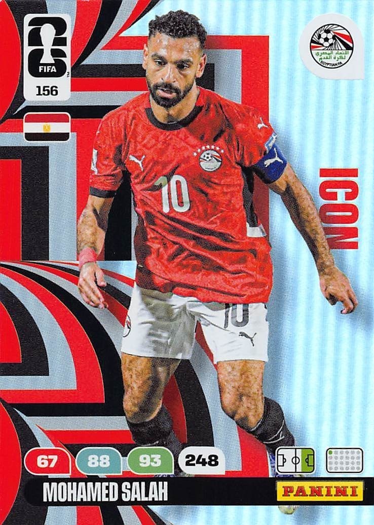 Panini Adrenalyn XL Fifa World Cup 2026 Mohamed Salah #156 for