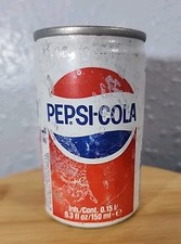 Vintage Foreign PEPSI Aluminum Cans.  Empty. 1986, Holland 3.5oz